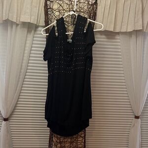 Chic Black Sleeveless Tank Top